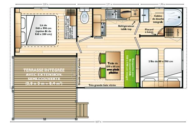 Mobil Home 5Pers Proche Europa Park Dans Camping 3Etoiles Boofzheim ภายนอก รูปภาพ
